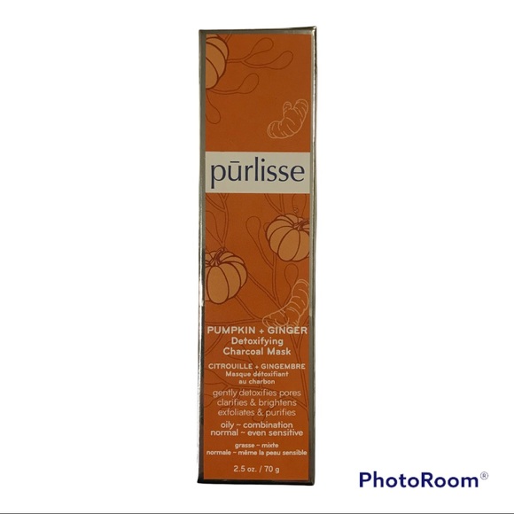 Purlisse Pumpkin & Ginger Detoxifying Charcoal Mask - Picture 1 of 8